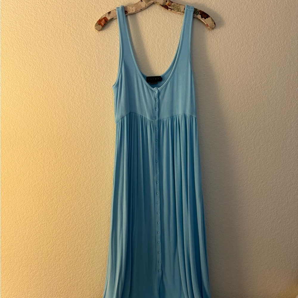 The Softest Rib Nursing Tank Dress